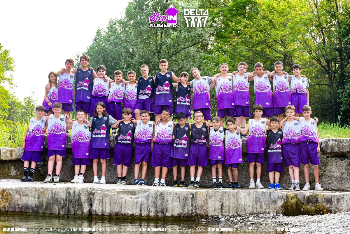 Step In Summer Camp 2026 a Firenzuola con Quartiere Delta e Florence Basket