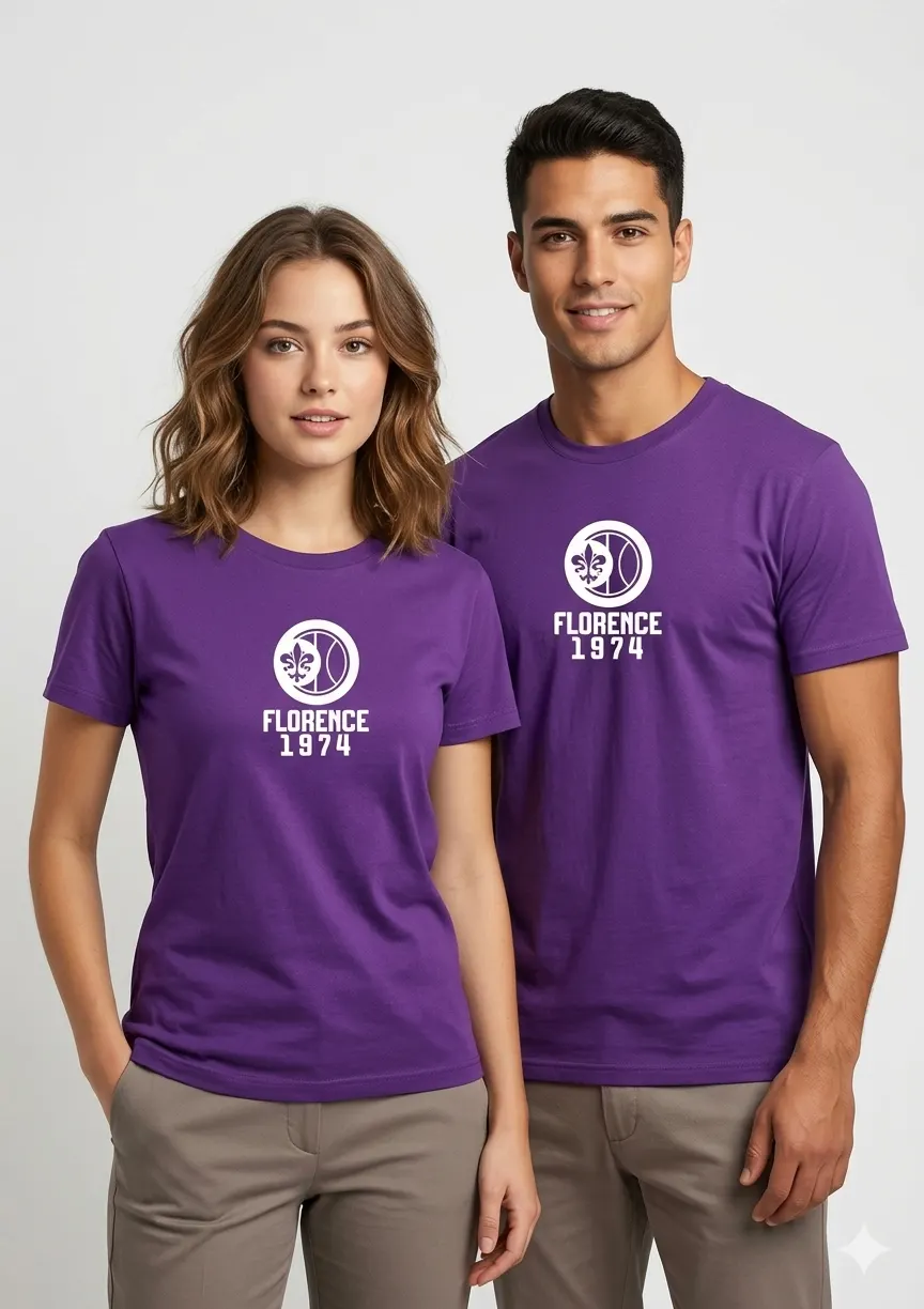 T-shirt Florence viola